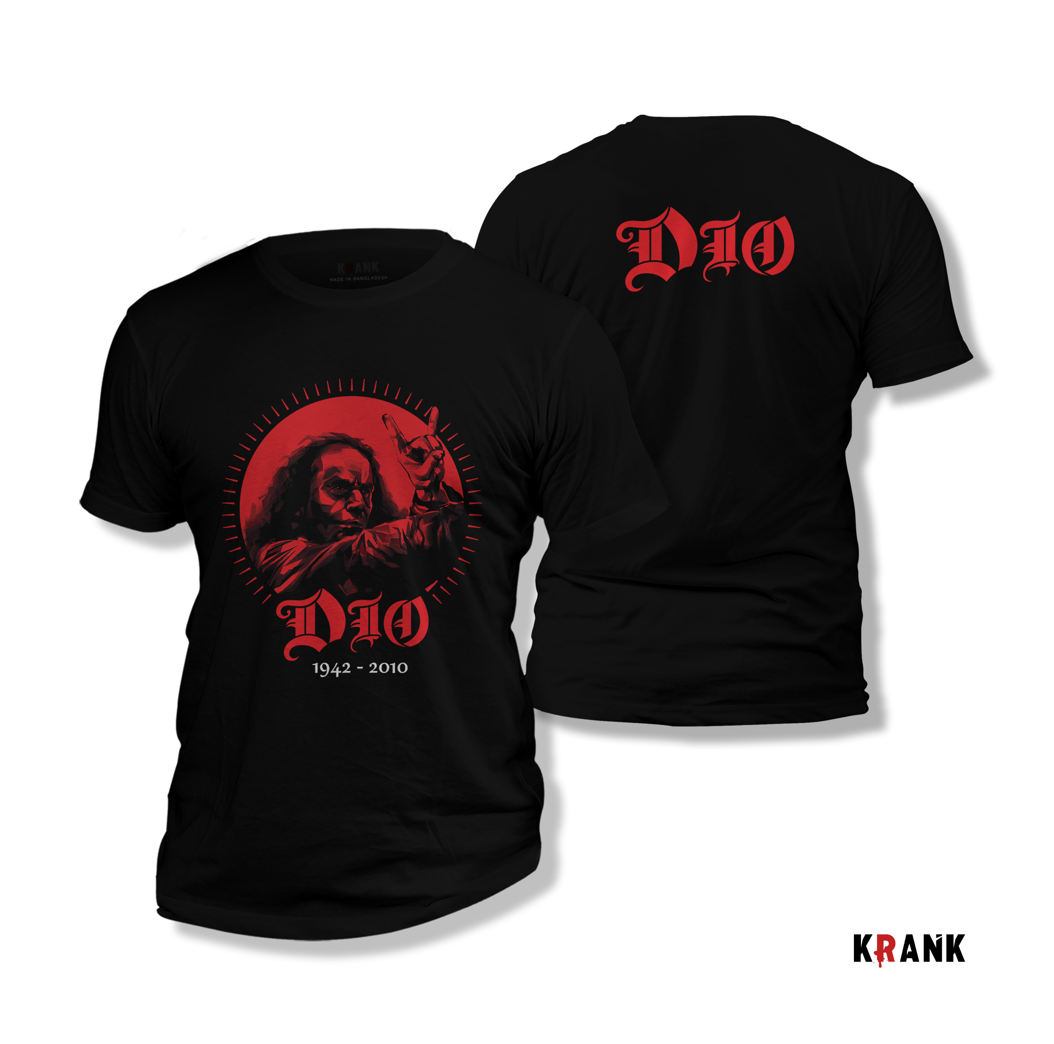Dio Final T Shirt Krank — Dio