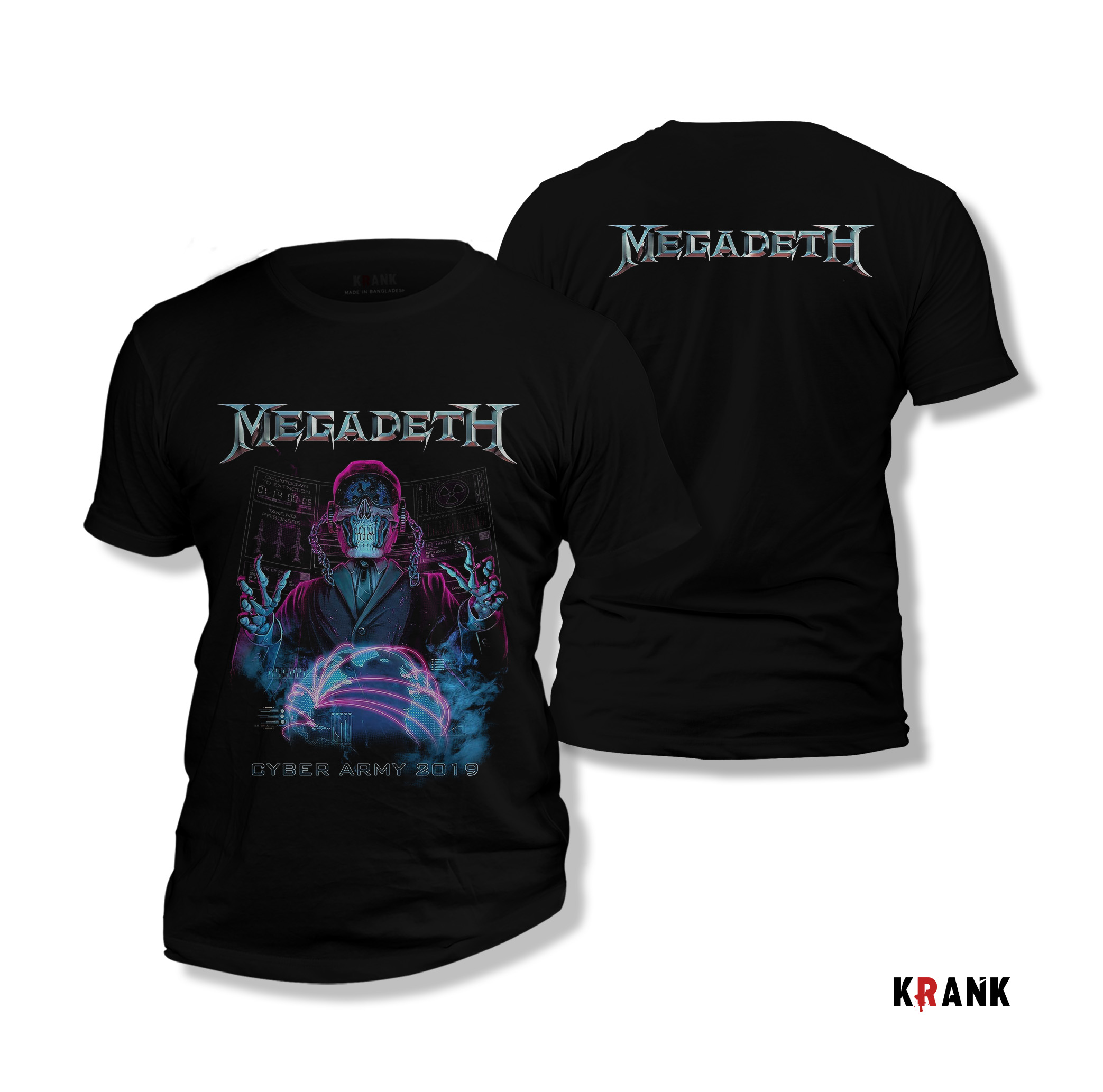 Megadeth T Shirt Krank — Megadeth