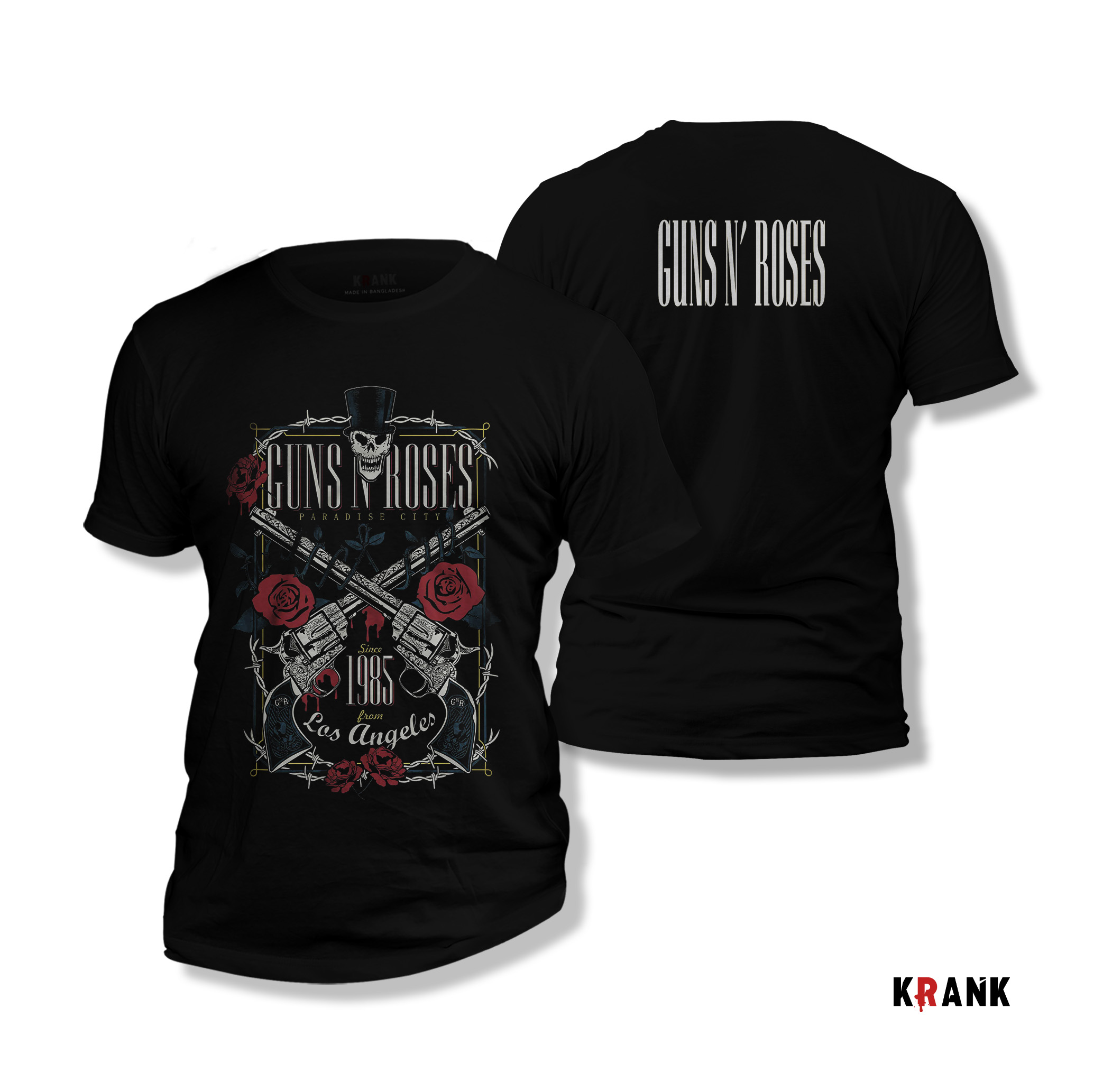 GNR Final T Shirt Krank — Guns and roses