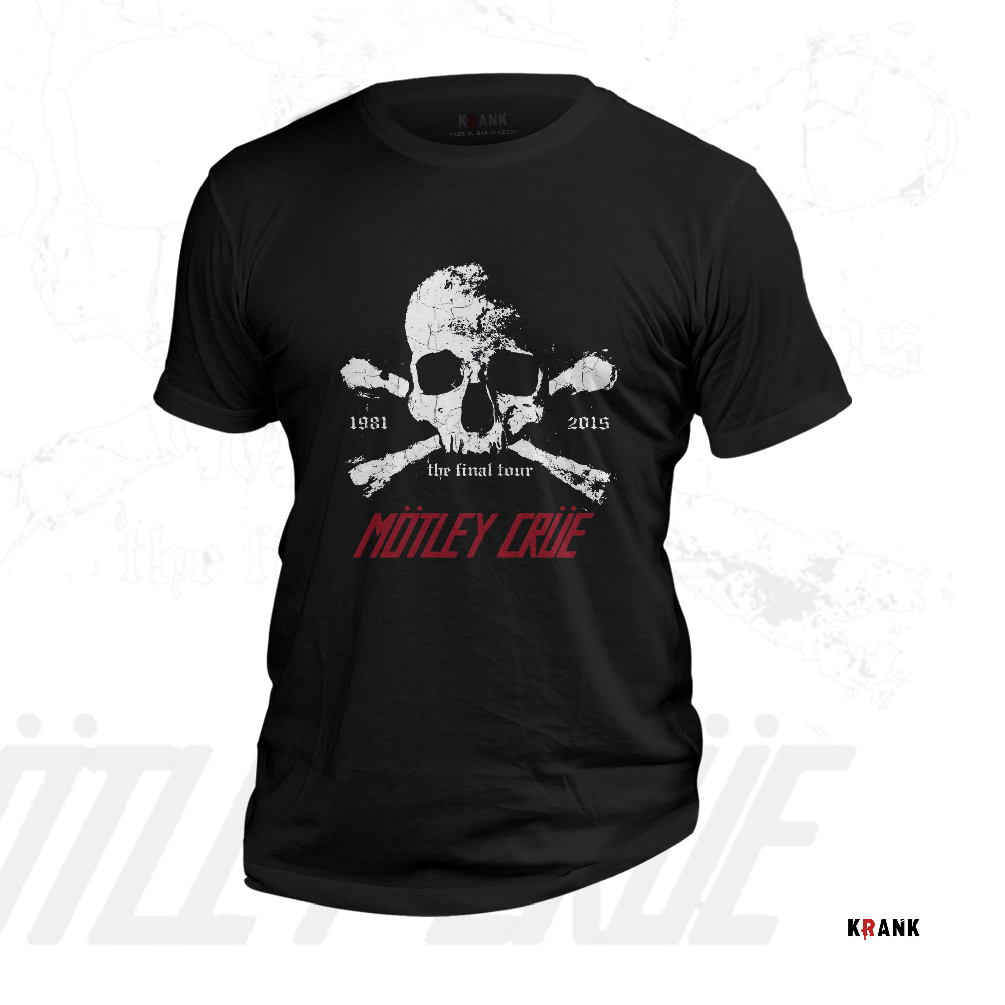 Motley Crue T Shirt Krank — Motley Crue
